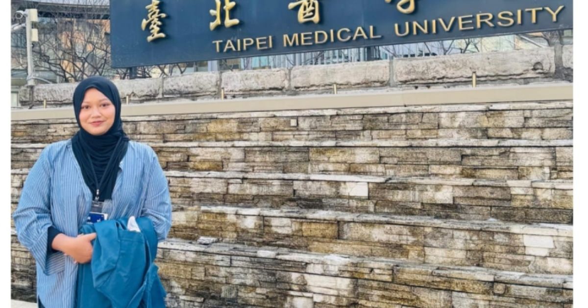 Alumni MAN 2 Mataram, Syabila Putri Nur Amalia Jadi Pembicara di Taiwan Annual Congress