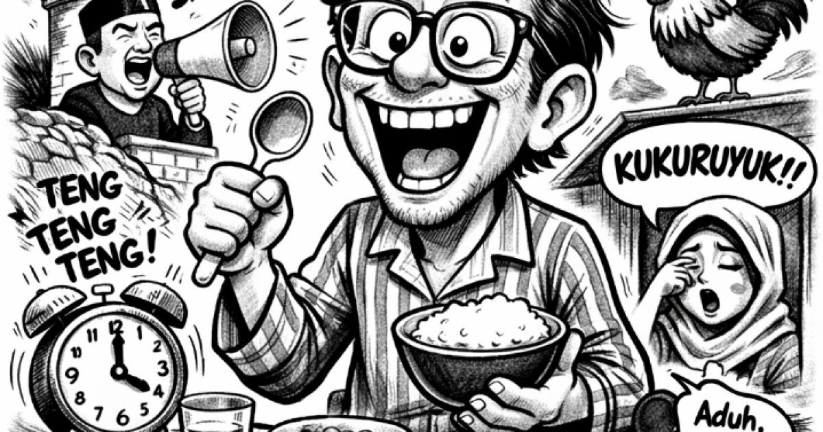 Cerita Puasa Bagian 2: Pemabuk Insaf Hari Kedua, Iman Mulai Kram