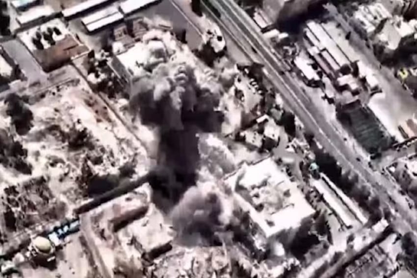 Gempuran Militer AS Luluhlantakkan Markas Besar IRGC di Iran