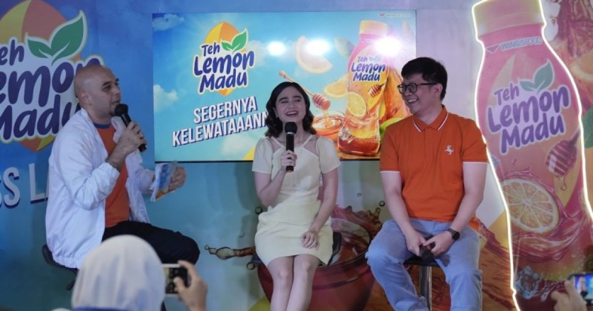WINGS Food Luncurkan Teh Lemon Madu yang Tidak Menusuk Asamnya, Manisnya Smooth dan Nyaman Diteguk