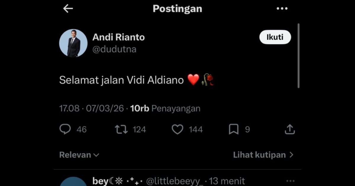 Penyanyi Vidi Aldiano Meninggal Dunia! Industri Musik Tanah Air Berduka