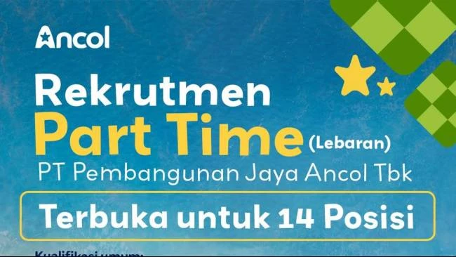Lowongan kerja Ancol 2026 (Sumber: Instagram @jaya.ancol)