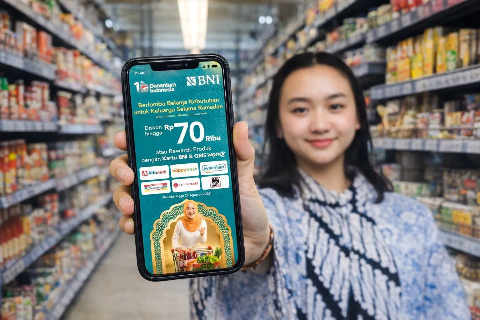 Gebrakan BNI di Ramadan: Diskon Belanja Hingga Rp70.000 di Jaringan Ritel Populer