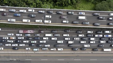 Antisipasi Puncak Arus Balik, Rekayasa Lalu Lintas One Way Nasional Berlaku di Tol Trans Jawa