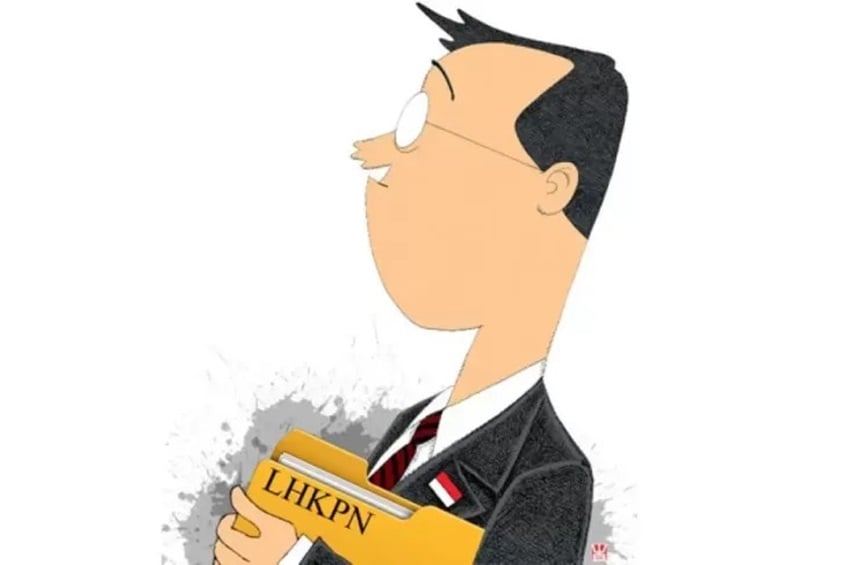 KPK mencatat sebanyak 87,83% atau 337.340 dari total 431.882 Penyelenggara Negara atau Wajib Lapor telah menyampaikan Laporan Harta Kekayaan Penyelenggara Negara (LHKPN) periodik tahun 2025 hingga 26 Maret 2026. Foto: Ilustrasi/SindoNews