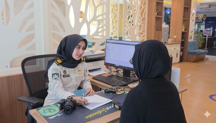 WFH bagi ASN tiap Jumat berlaku mulai hari ini. Operasional layanan keimigrasian tidak akan terganggu alias berjalan normal. Foto/Dok Imigrasi