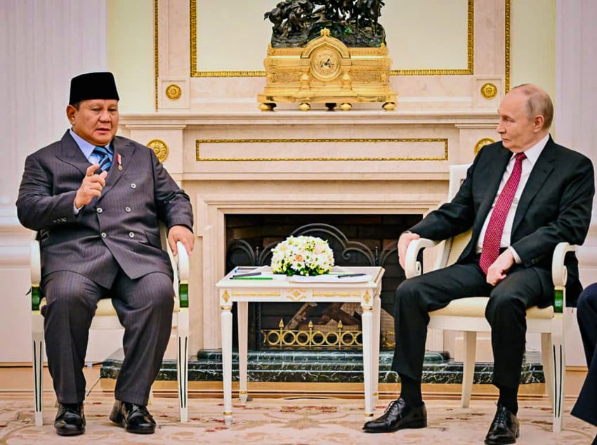 Mesrakan Energi dan Migas, Prabowo Subianto Terbang ke Moskow Temui Putin