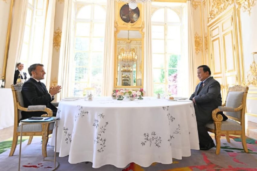 Diplomasi Tingkat Tinggi di Paris: Prabowo dan Macron Perkuat Aliansi Alutsista Serta Energi