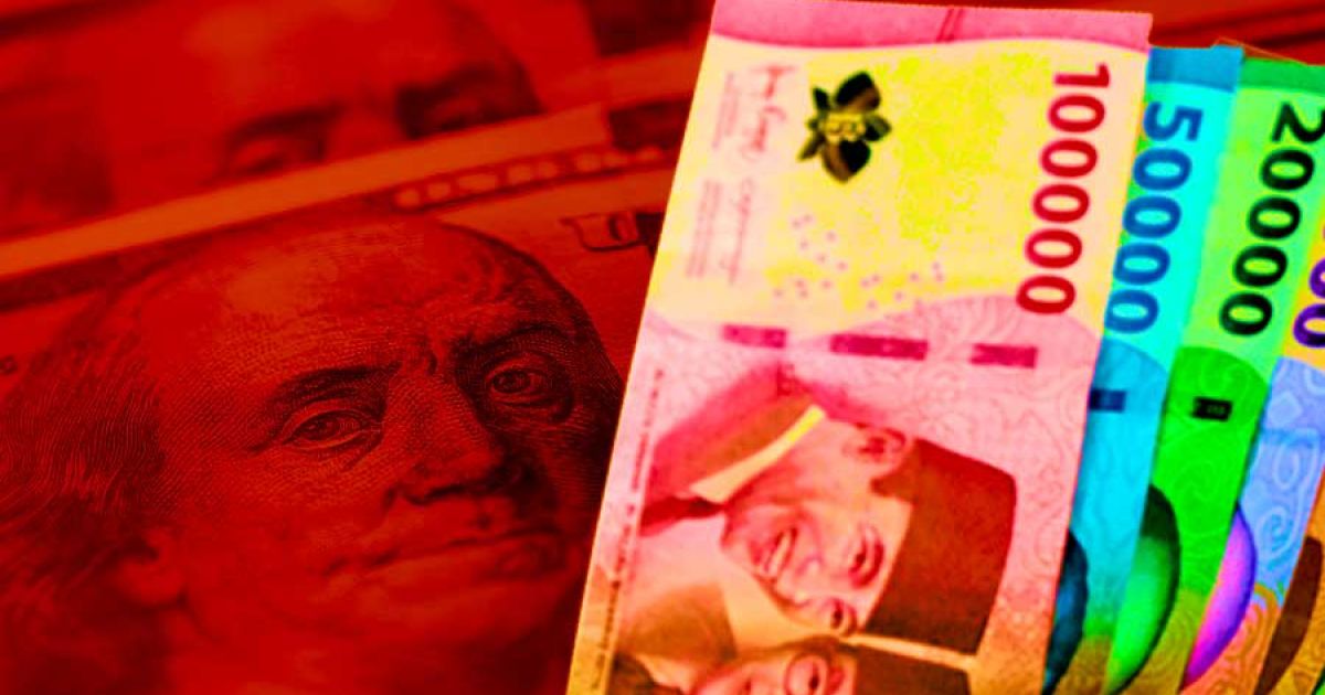 Dollars ke rupiah ( foto. Istimewa)