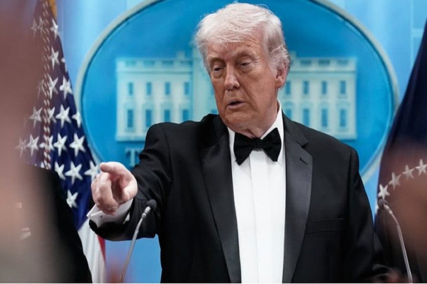 Presiden Trump Tegaskan Insiden Washington Tak Akan Goyahkan Tekad Kalahkan Iran