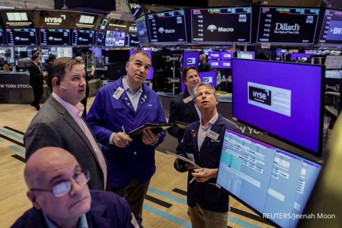 Indeks Wall Street Tunjukkan Gerak Campuran Jelang Periode Krusial Rilis Kinerja Korporasi