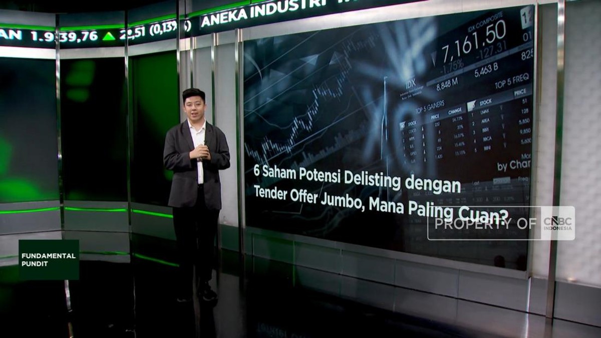 Isyarat Ketenangan Pasar: Enam Emiten Bersiap Delisting, Peluang Tender Offer Jumbo Mengemuka