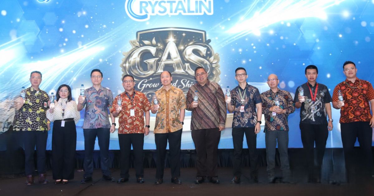 PT CS2 Pola Sehat Luncurkan Crystalin 8+, Galon pH 8,8+ yang Praktis dan Higienis