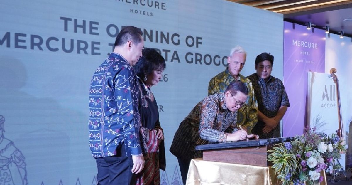 Gubernur Pramono Anung Resmikan Hotel Mercure Jakarta Grogol, Tawarkan Pengalaman yang Terinspirasi Kearifan Lokal