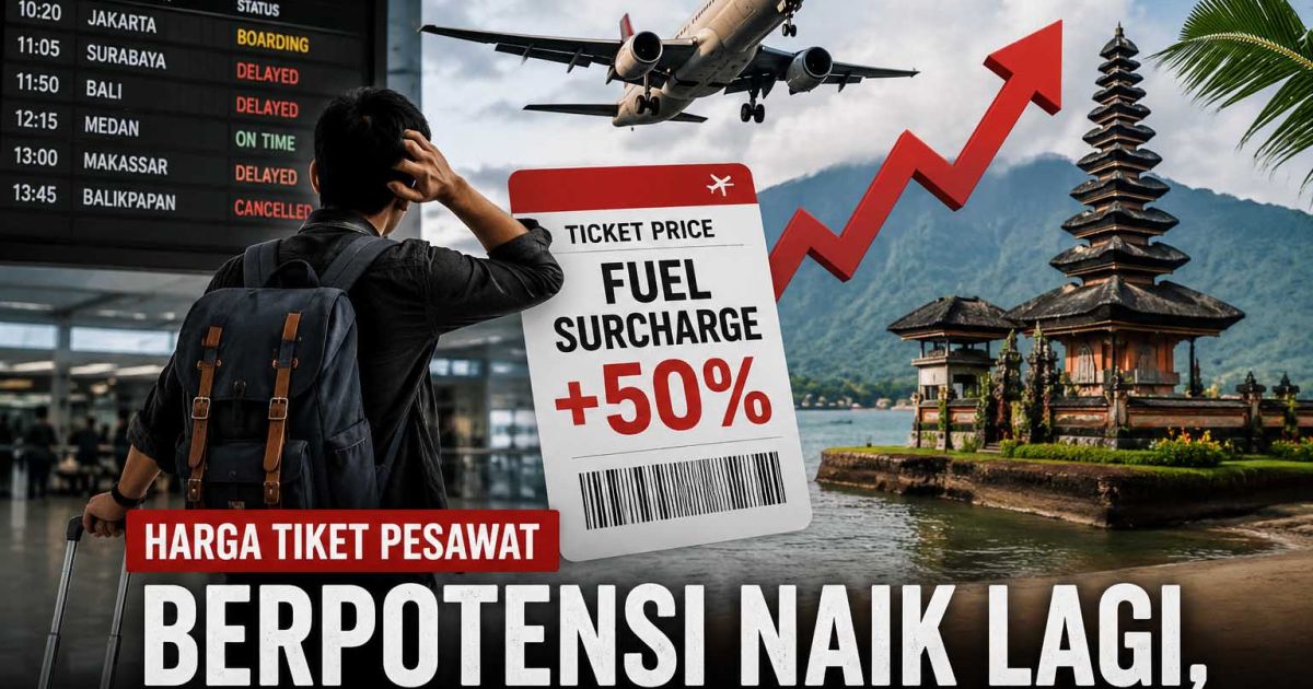 Harga Tiket Pesawat Naik Lagi, Bali Terancam Kehilangan Wisatawan Domestik