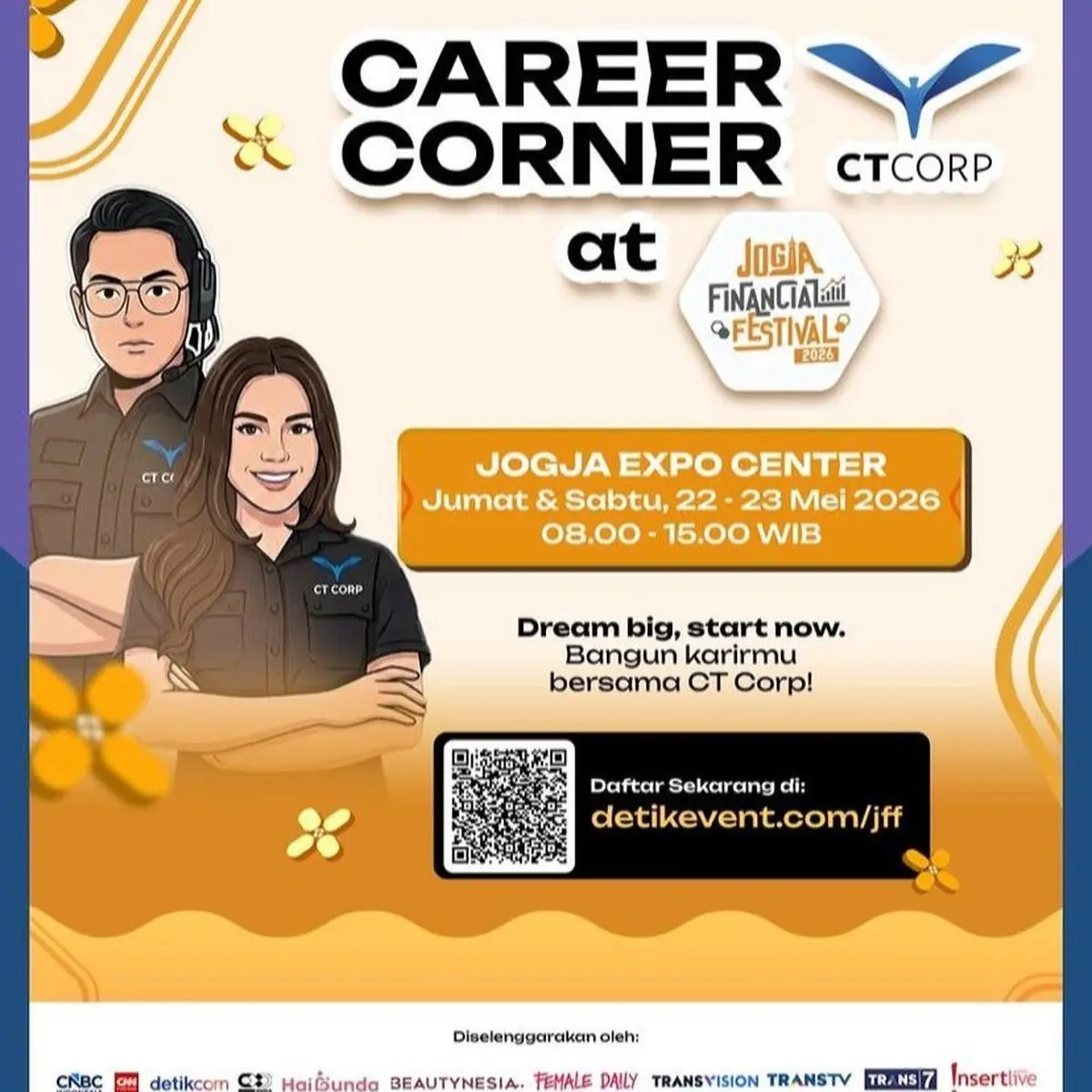 Gebrakan CT Corp di JFF 2026: Rekrutmen Massal Lulusan SMA/SMK Yogyakarta Dibuka Lebar