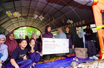 The Palace Gandeng Luna Maya dan Andien dalam Program CSR Dukungan Korban Bencana Alam di Aceh