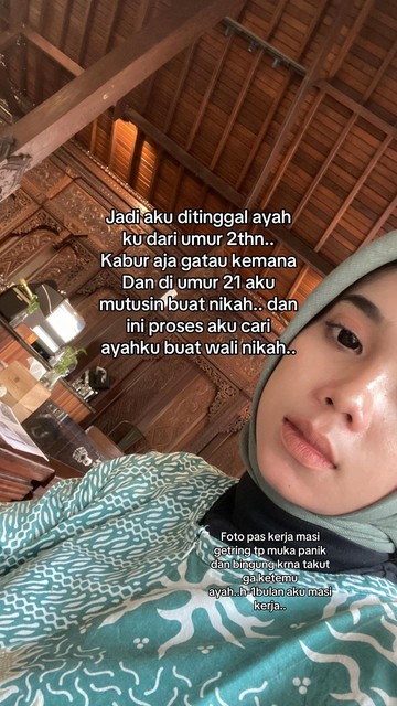 Demi Wali Nikah, Wanita Muda Rela Jelajahi Brebes Temukan Ayah Kandung Terpisah Sejak Balita