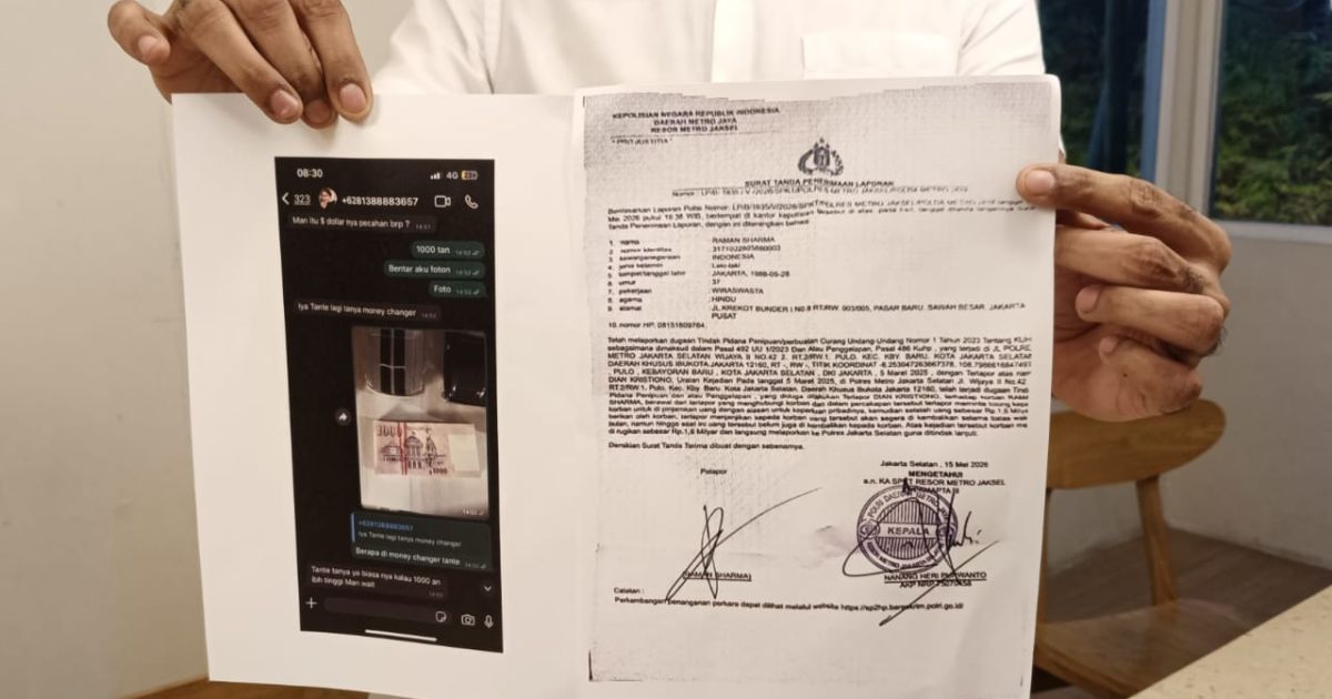DAK, Mantan Istri Eks Pejabat Dilaporkan atas Dugaan Penggelapan Utang Rp1,7 Miliar