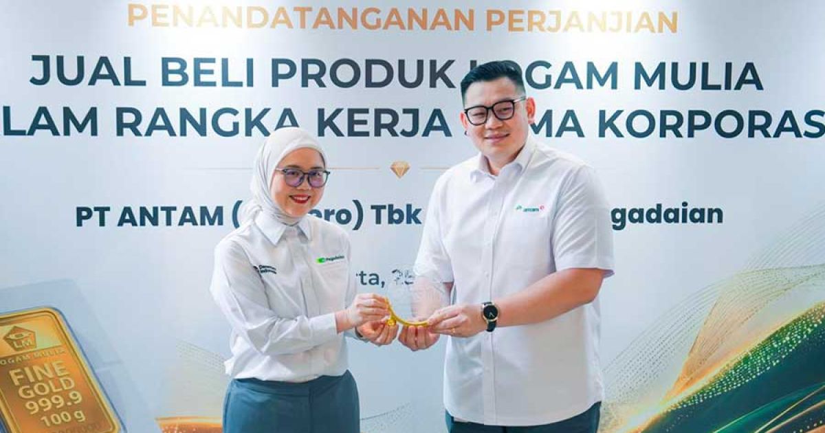 Pegadaian & ANTAM Bersinergi, Perkuat Ekosistem Emas Nasional dengan Akses Investasi Lebih Luas