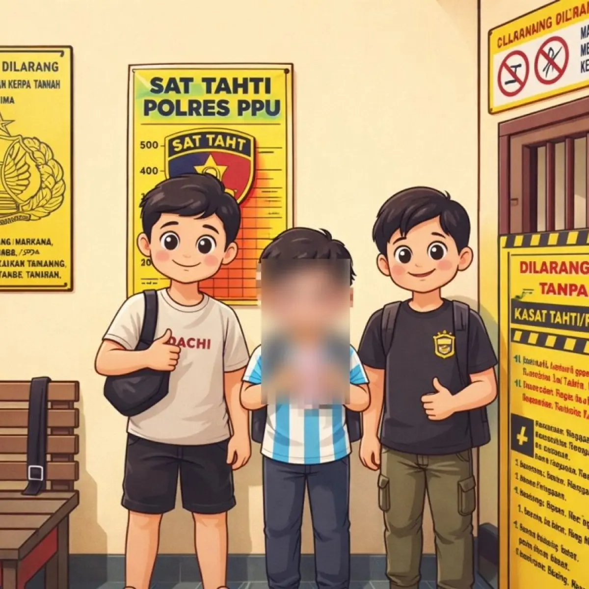 Oknum ASN di PPU Diduga Cabuli Anak Tetangga, Polisi Bergerak Cepat Amankan Pelaku
