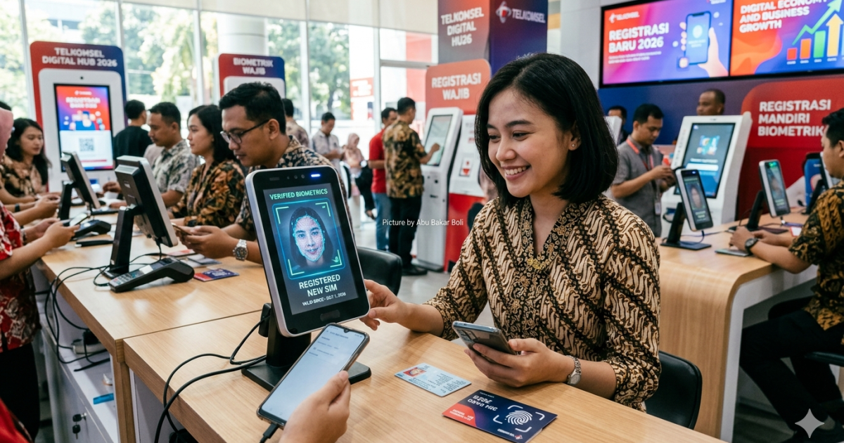 Mulai 2026, Pemerintah Wajibkan Verifikasi Biometrik untuk Semua Aktivasi SIM Baru