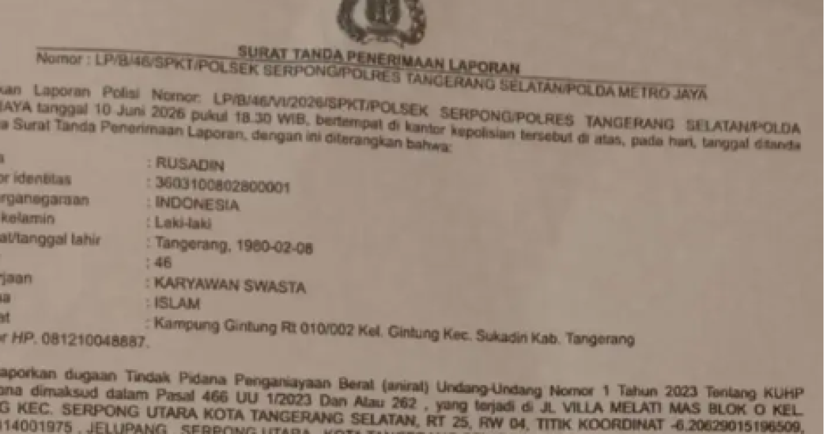 Jurnalis Jadi Korban Penganiayaan, PWI Tagih Ketegasan Polres Tangsel