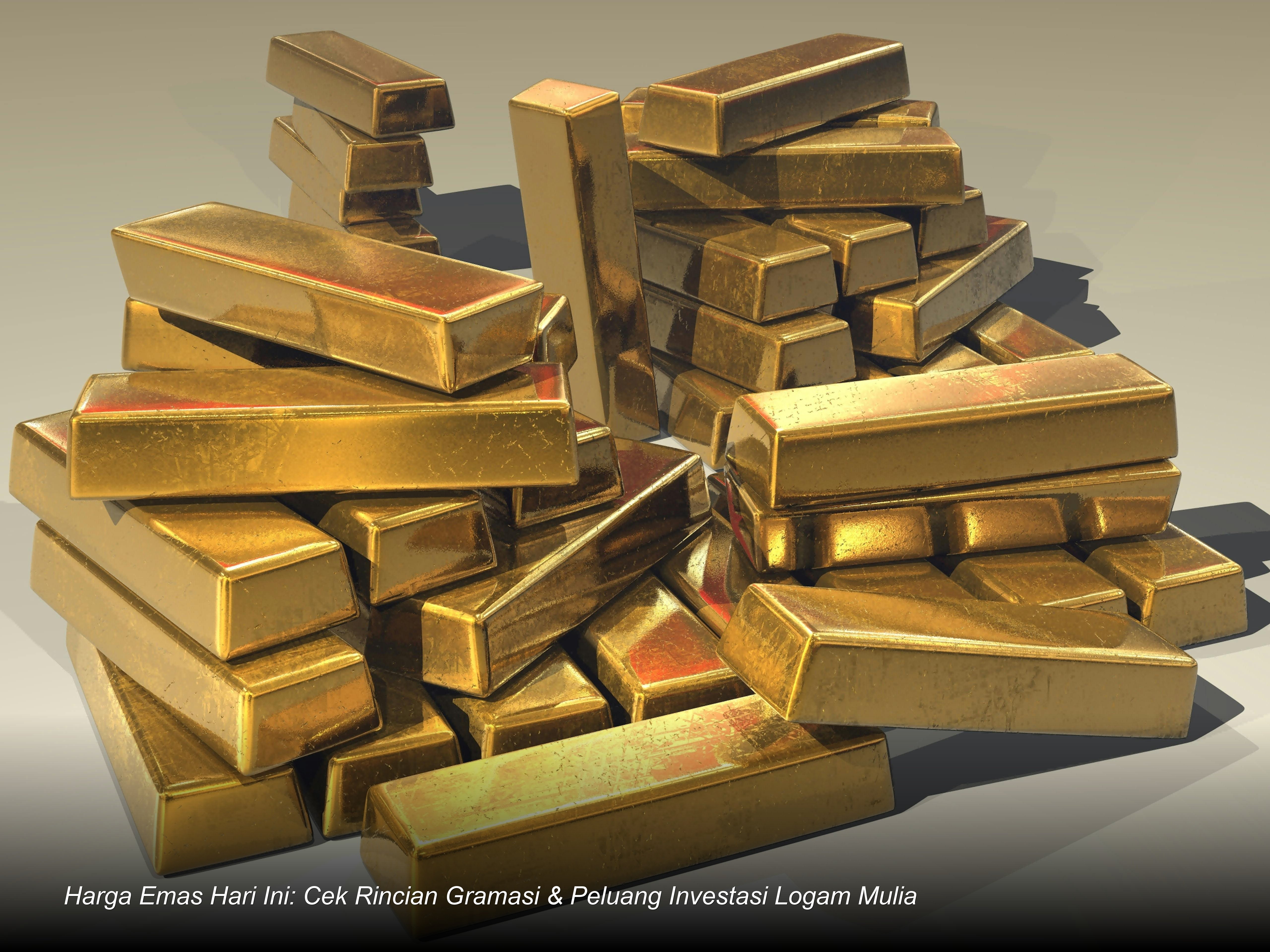 Harga Emas Hari Ini: Cek Rincian Gramasi & Peluang Investasi Logam Mulia