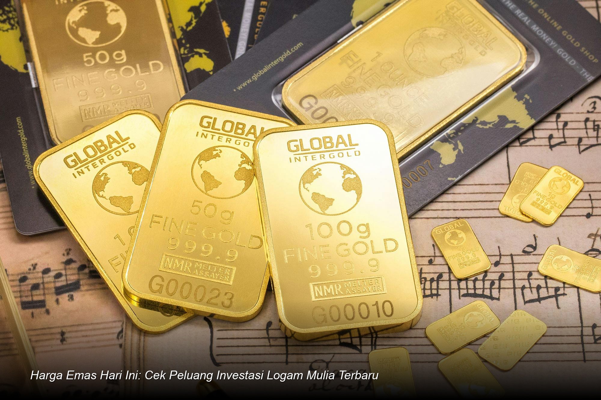 Harga Emas Hari Ini: Cek Peluang Investasi Logam Mulia Terbaru