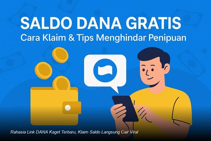 Rahasia Link DANA Kaget Terbaru, Klaim Saldo Langsung Cair Viral