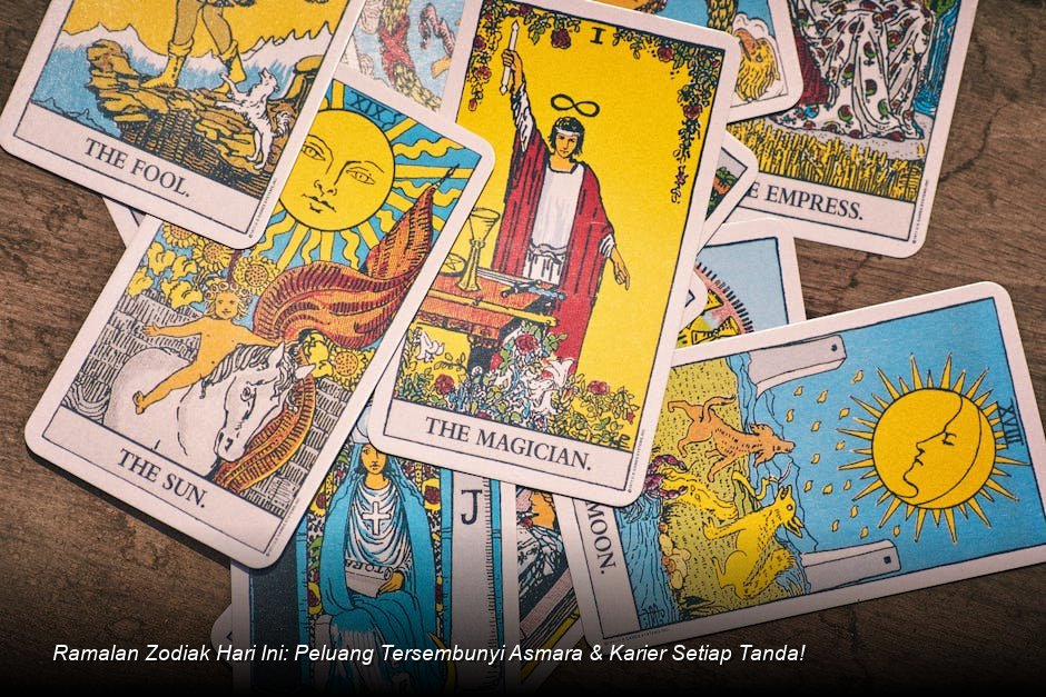 Ramalan Zodiak Hari Ini: Peluang Tersembunyi Asmara & Karier Setiap Tanda!